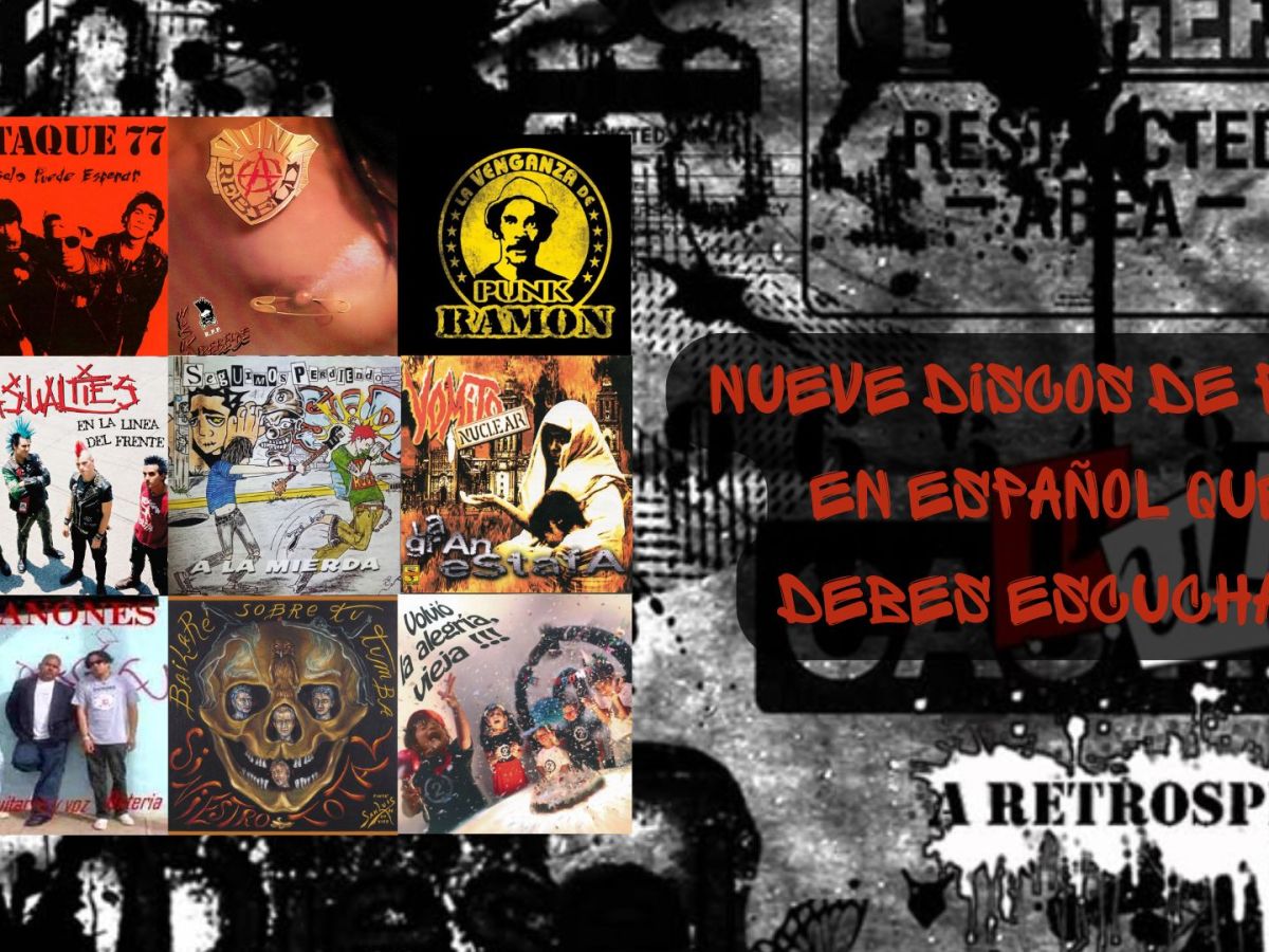 9 Discos de Punk en Español que Debes&nbsp;Escuchar