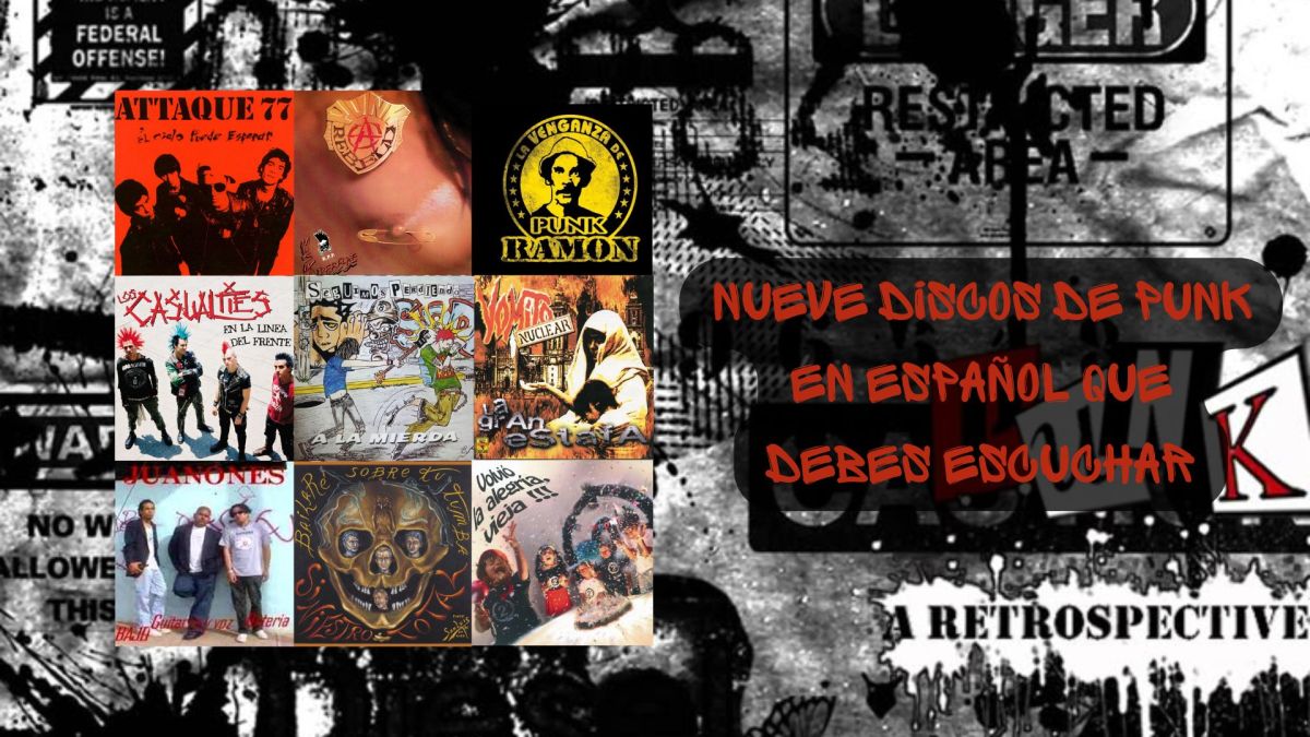 9 Discos de Punk en Español que Debes&nbsp;Escuchar